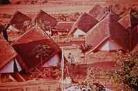 Aspiration huts view from above