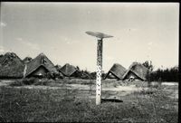 Aspiration huts with mystery object