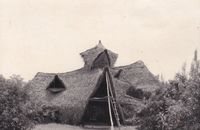 Multi-storey hut at Fertile