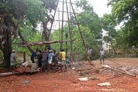 Residentional zone borewell
